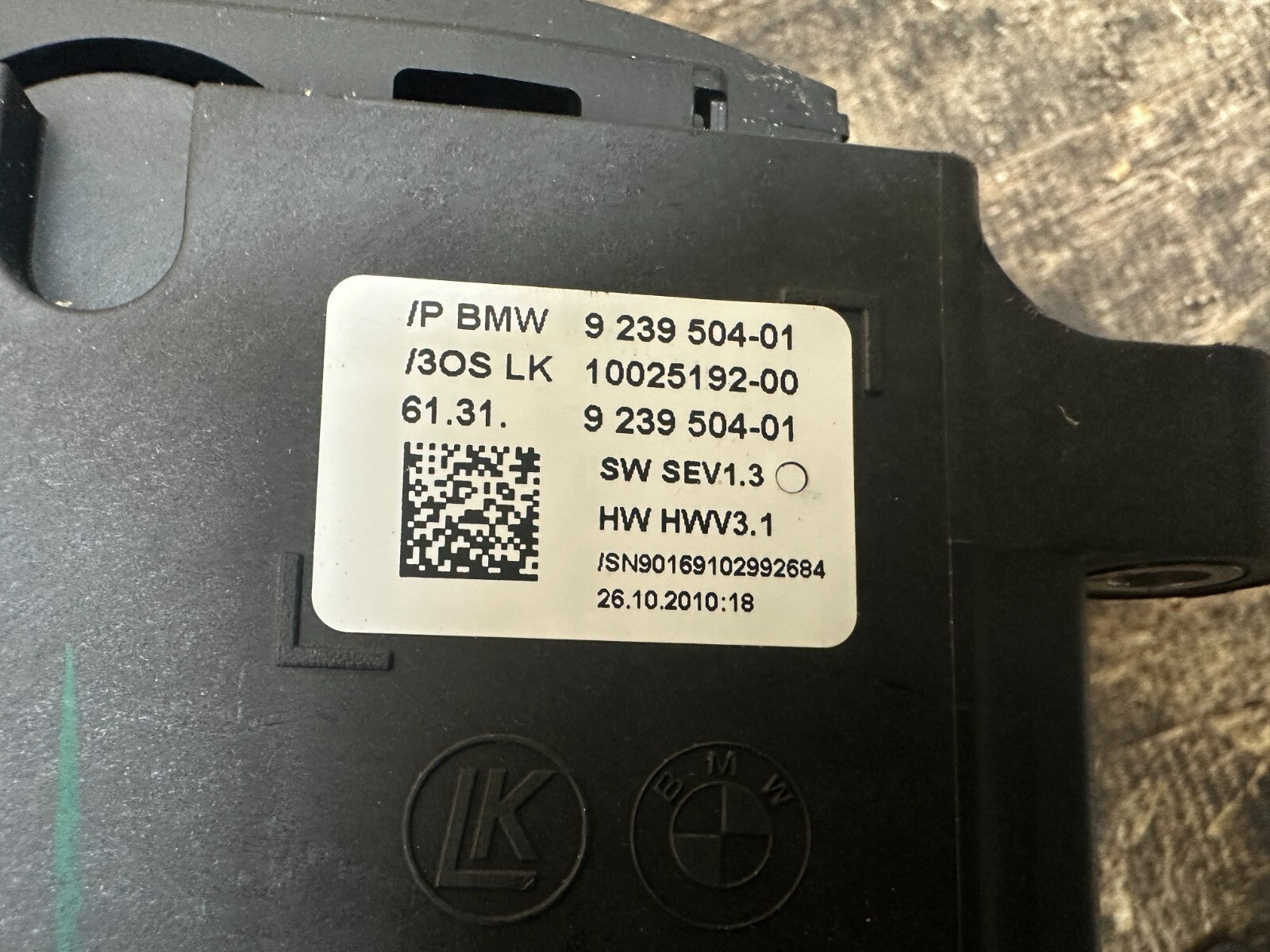 BMW 08-17 F01 F11 5 7 SERIES AUTOMATIC GEAR SELECTOR+PARKING BRAKE OEM 10030728
