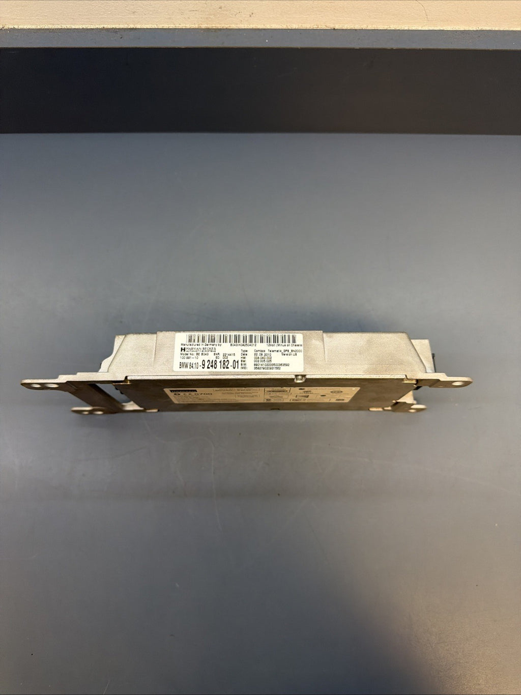 07-14 BMW E89 E90 E92 E70 E71 E82 COMBOX TELEMATIC GPS CONTROL MODULE 9248182
