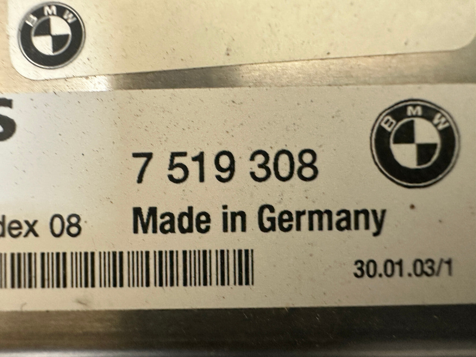 BMW 99-03 Z3 3/5 SERIES M54 ENGINE ECU(DME)+CAS+KEY  SET OEM 7519308 MS43