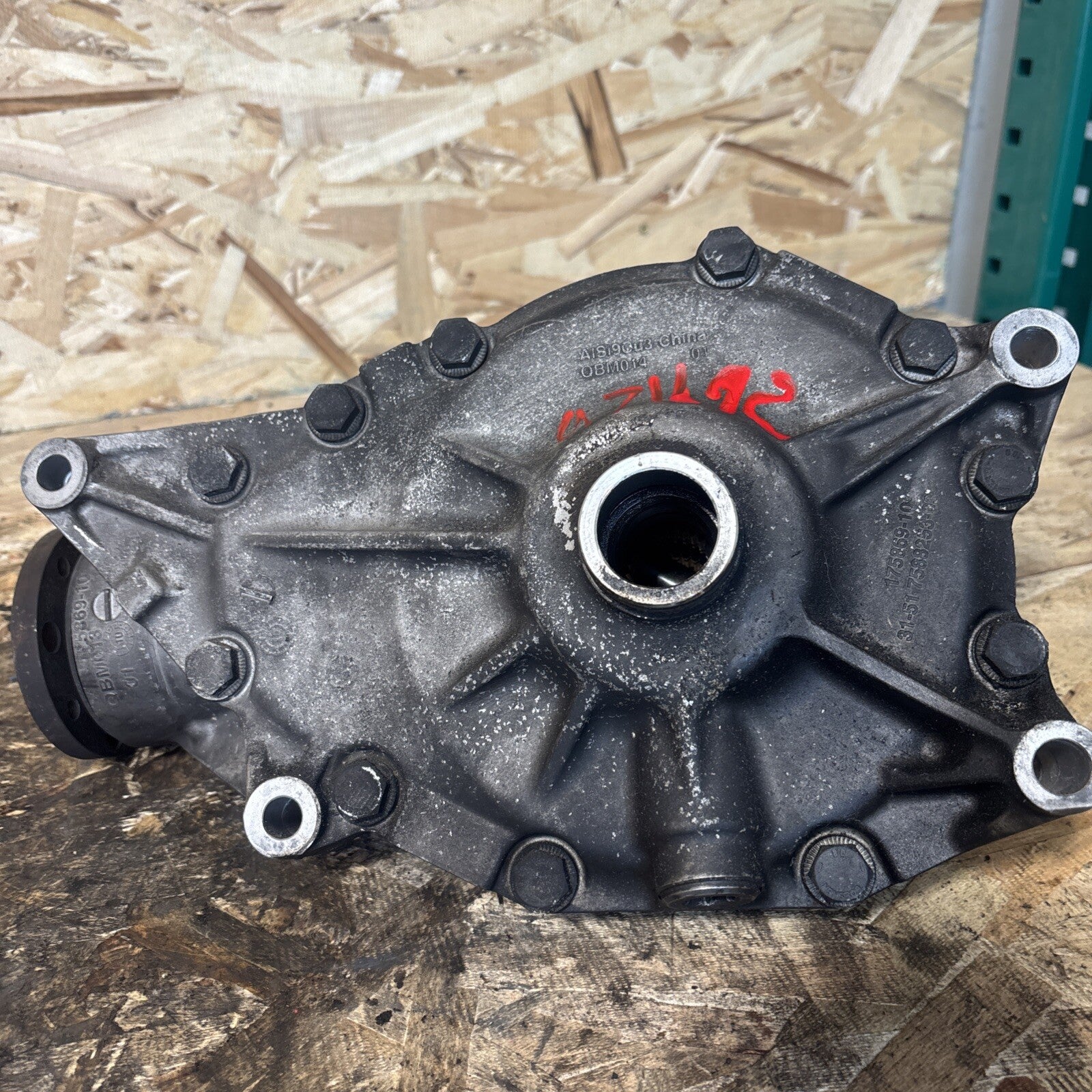 BMW E70 X5M Front Differential Carrier Final 3.91 Drive AWD Diff OEM BMW 7602072