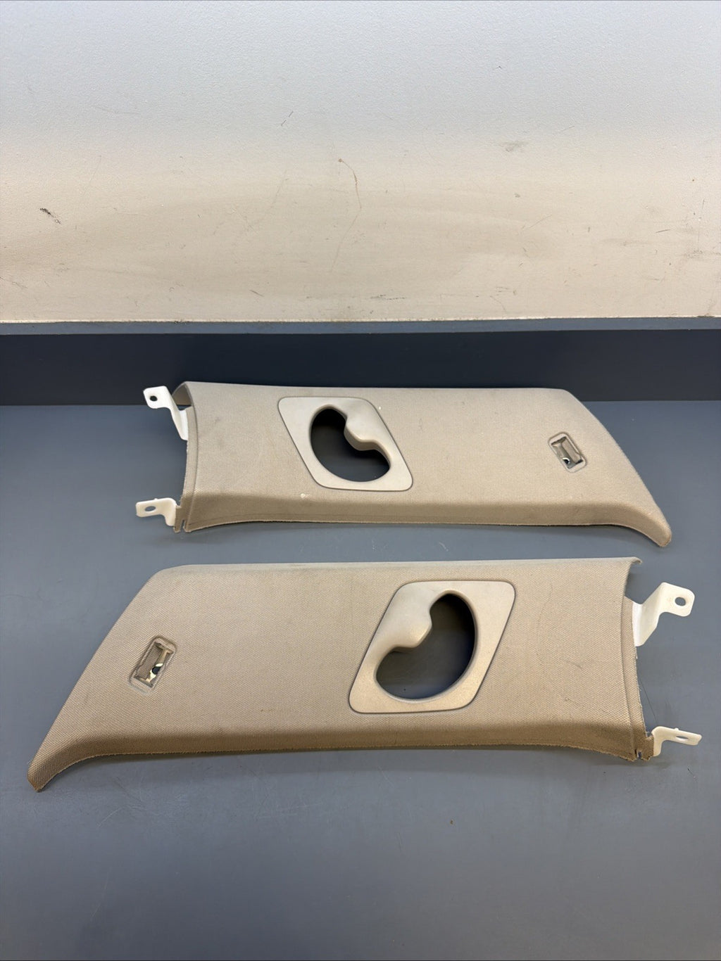 07-13 BMW E70 X5 Rear Left Right Side Upper C Pillar Trim Cover 6981710 6981709