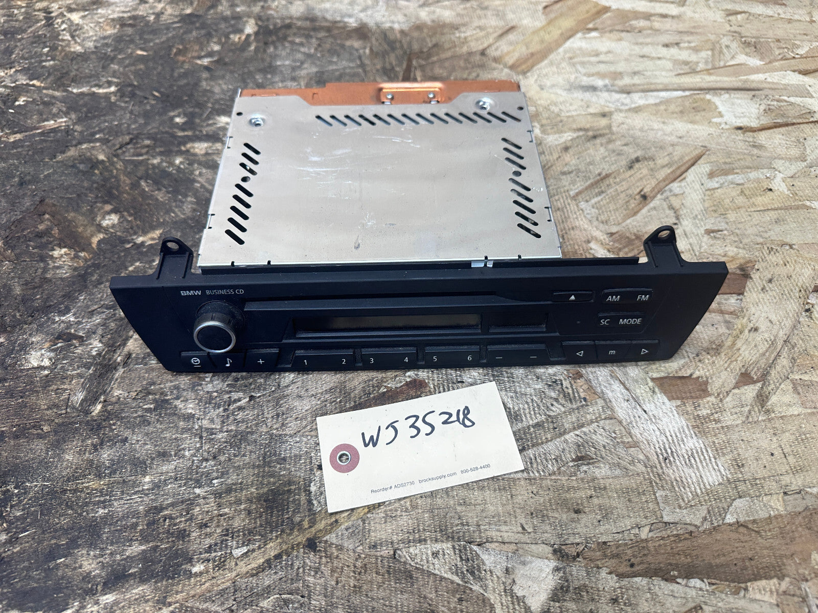 BMW 03-10 E83 X3 BUSINESS AM FM RADIO CD PLAYER OEM 9205280