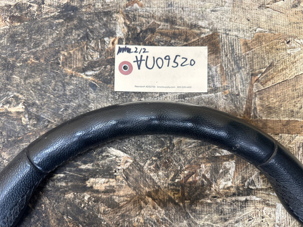BMW 07-13 E90 E88 E82 1/3 SERIES BLACK LEATHER STEERING WHEEL OEM 3051626