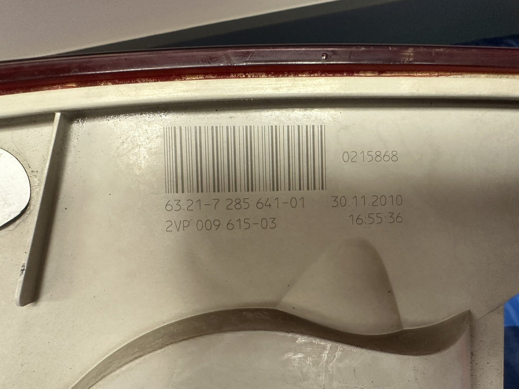 08-11 OEM BMW E82 E88 128 135 Rear Left Driver Side Outer Tail Light Stop Light