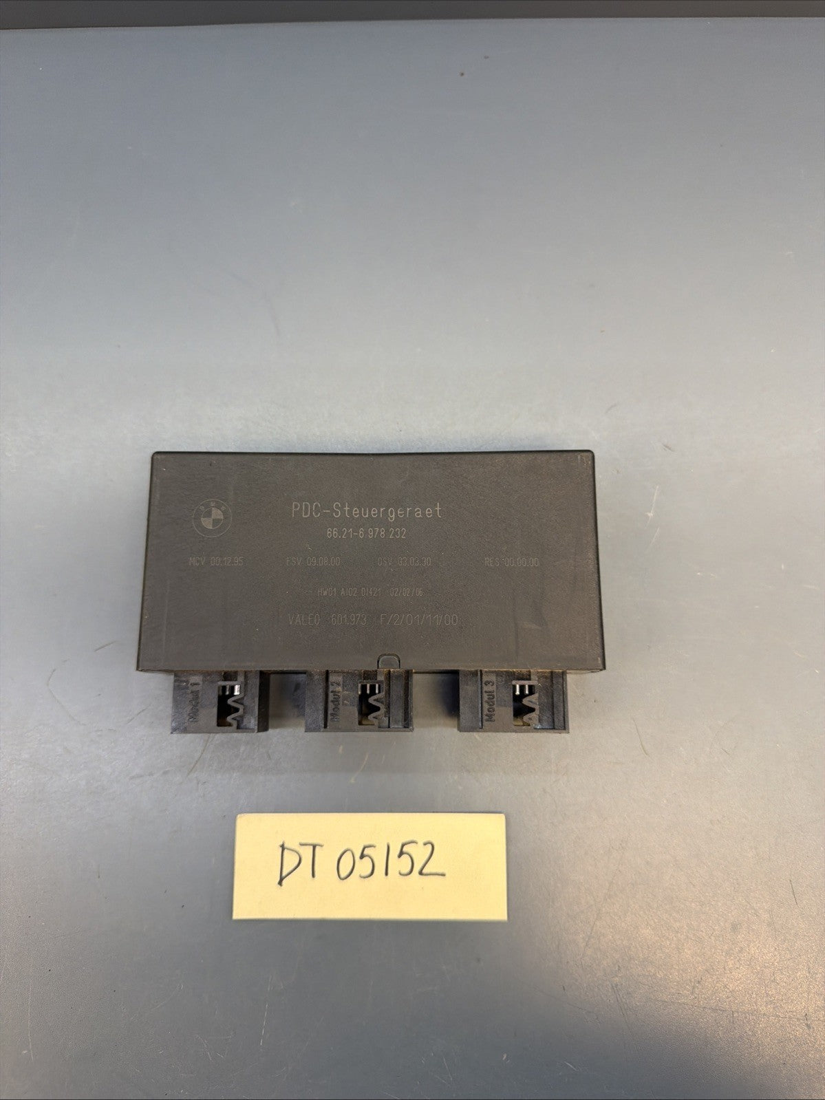 02-14 BMW 745I 750I 650I PDC PARKING DISTANCE CONTROL MODULE 6978232 OEM