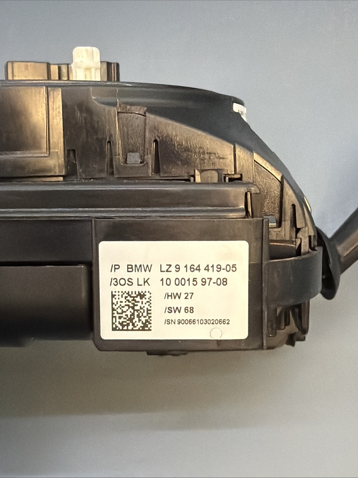 2007-2013 BMW X5 E70 Turn Signal Wiper Column Switch 9164419 OEM Used