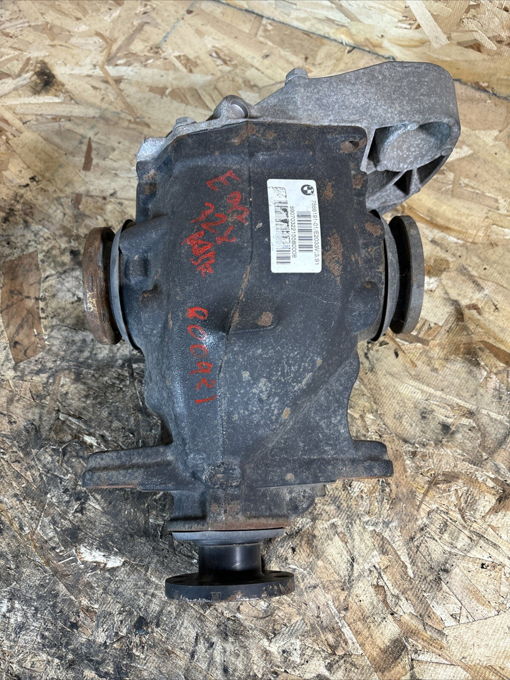 BMW E90 328 REAR DIFFERENTIAL 3 SERIES 3.91 FINAL DRIVE 7566191
