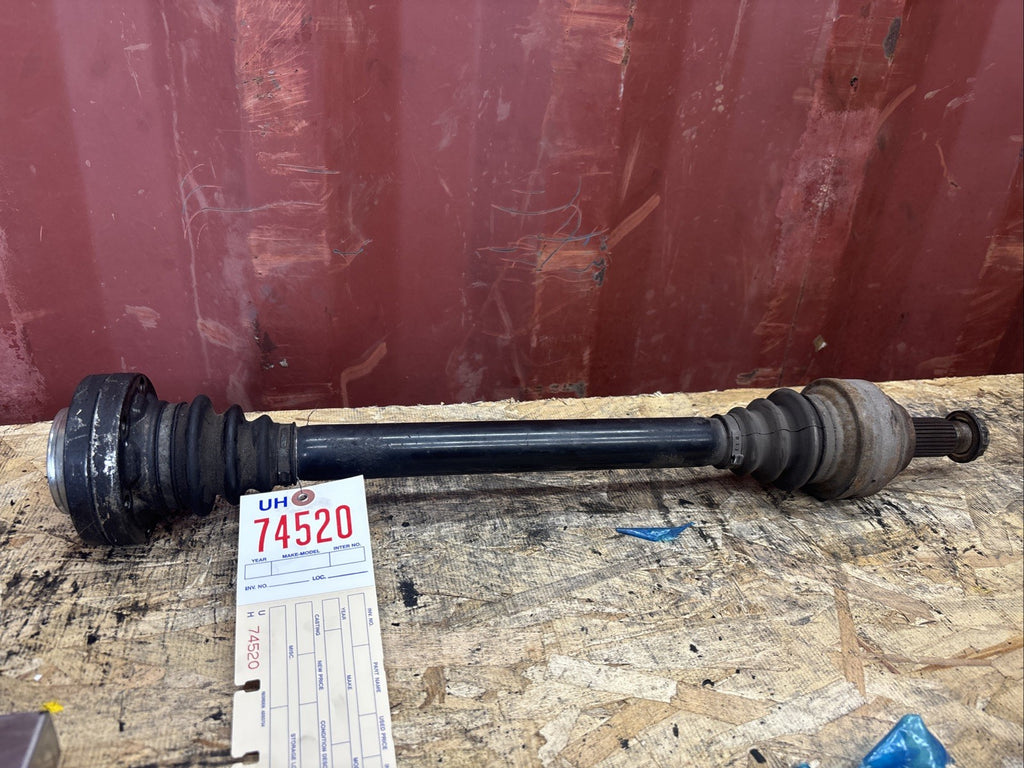 BMW OEM CV AXLE REAR LEFT  5 SERIES E60 USED N54 ENGINE 2003-2010 3320 7572429
