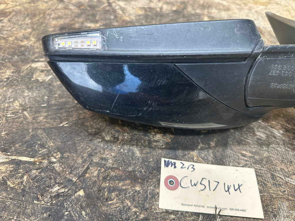 BMW 2006-2010 E60/E61 LCI RIGHT PASSANGER SIDE MIRROR BLACK OEM 7043437/7038344