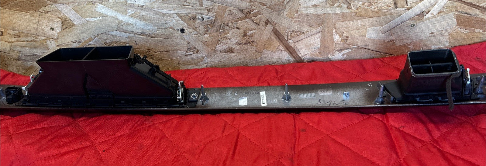 D 06-11 BMW E90 328i 335i Dash Board Trim Panel Front Upper Center 7132851 OEM