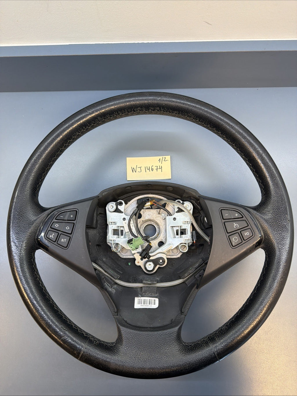 2007-2010 BMW X3 3.0L - 3-Spoke Steering Wheel (Leather) 3448455