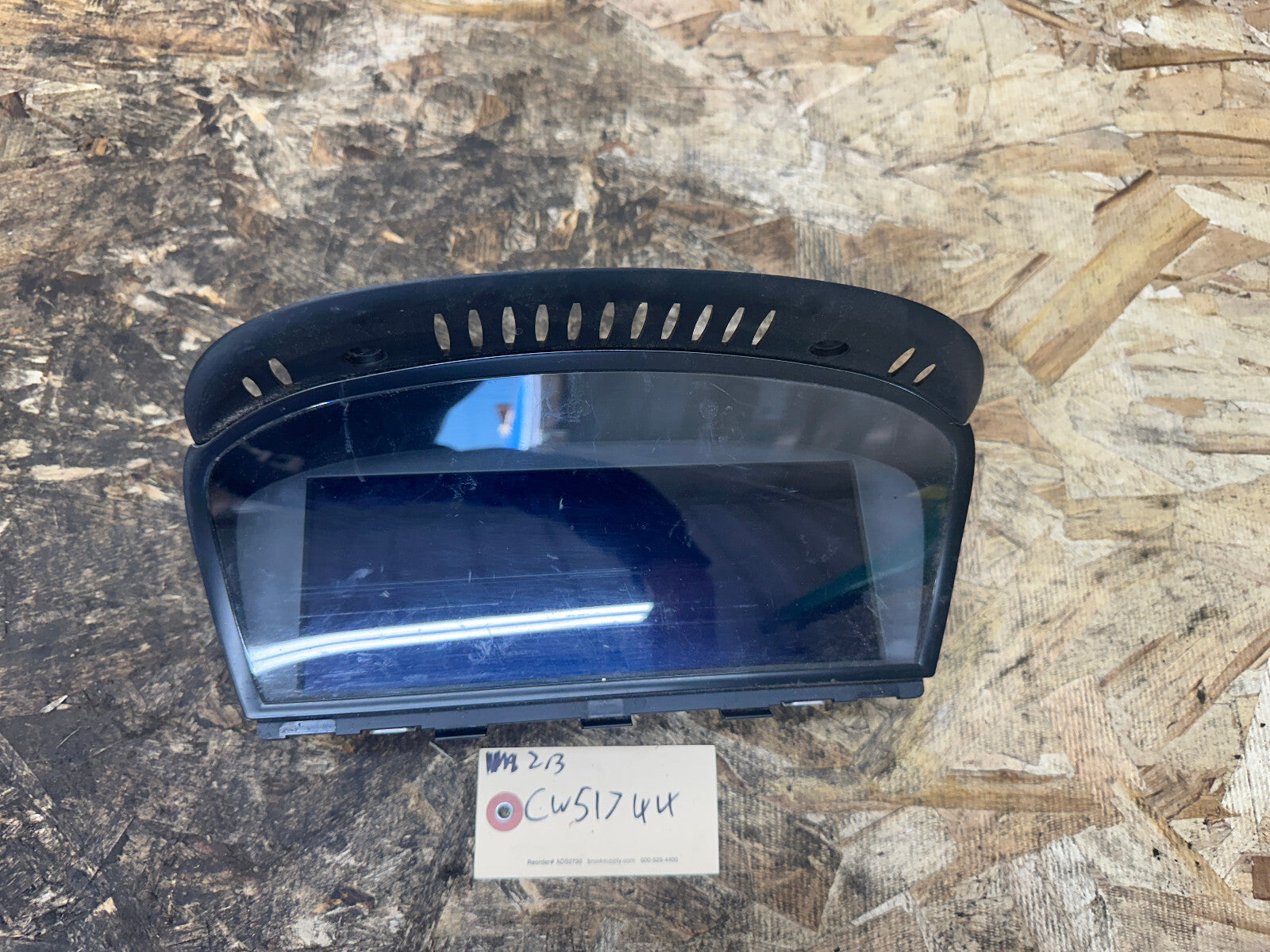 BMW 05-11 E90 E60 E63 3/5/7 SERIES GPS NAVIGATION iDRIVE DISPLAY SCREEN 9193745