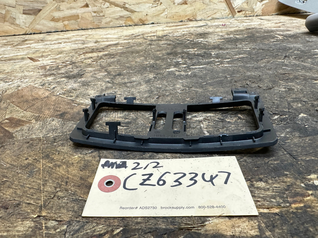 BMW 01-10 E60 5 SERIES REAR CENTER AIR VENT COVER TRIM BLACK OEM 5117000