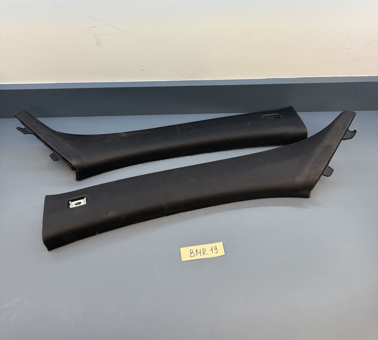 BMW E90 335xi Series 4dr Front Left & Right A Pillar Cloth Trim 7058332 7058331