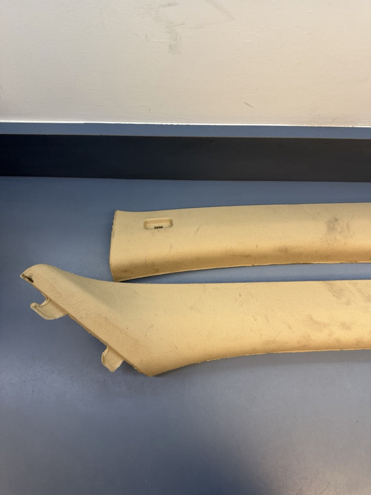 BMW E90 335xi Series 4dr Front Left & Right A Pillar Cloth Trim 7058332 7058331