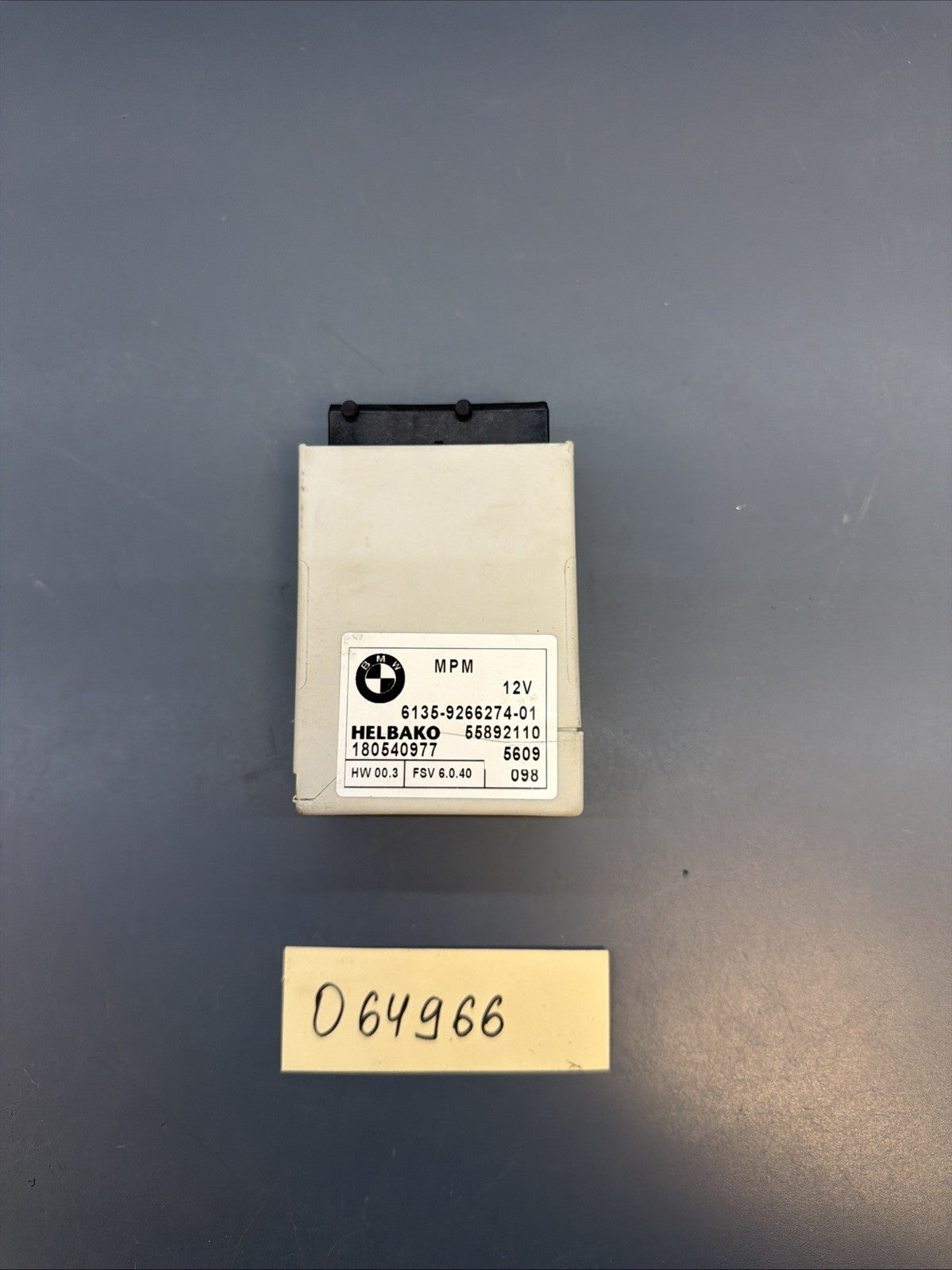 2004-2007 BMW E60 E61 E63 E64 MPM Micro Power Module 9266274 OEM