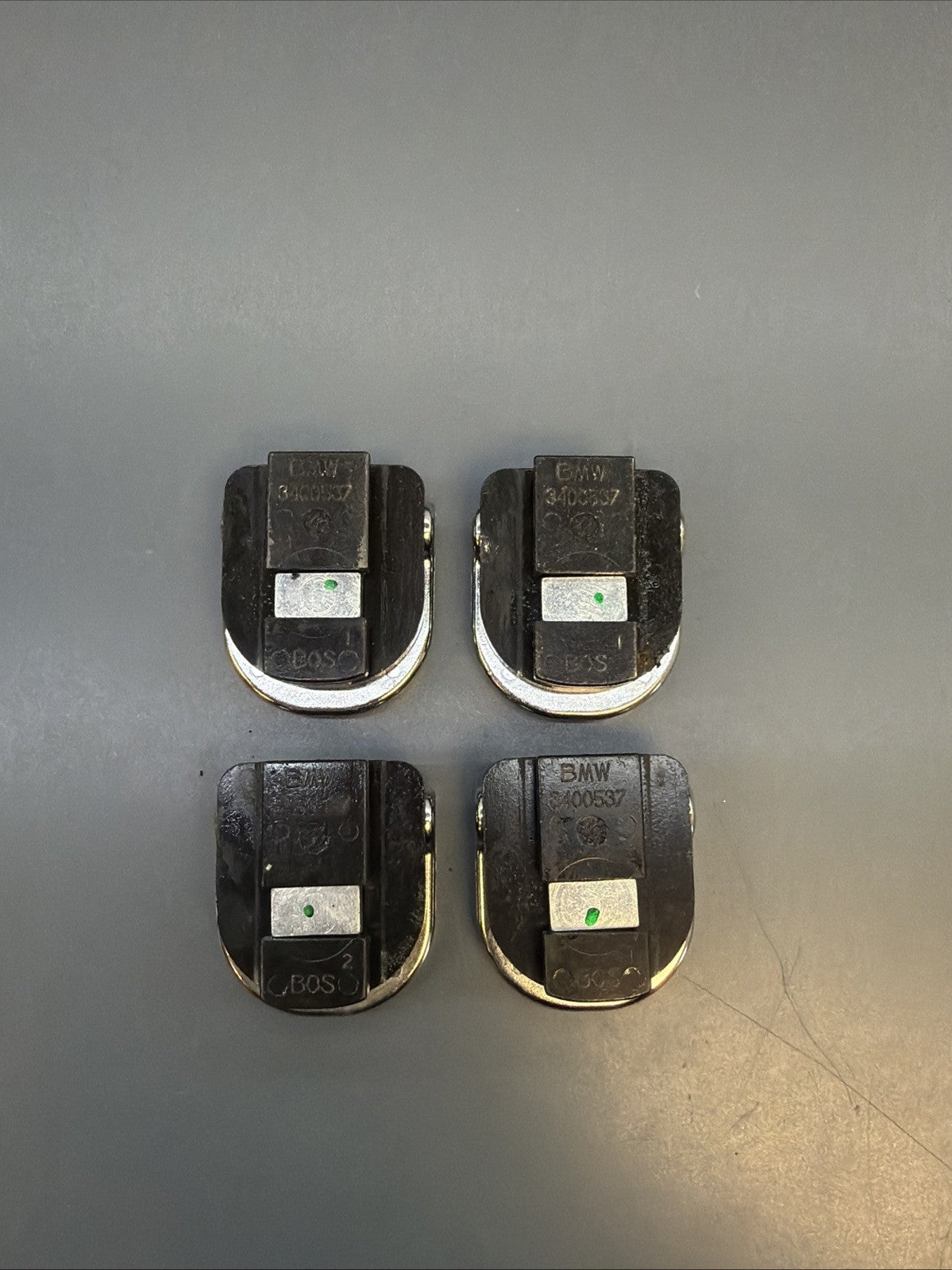 '03-13 BMW X3 E83 Rear Trunk Cargo Tie Down Hooks 3400537 Set of Four (4) OEM