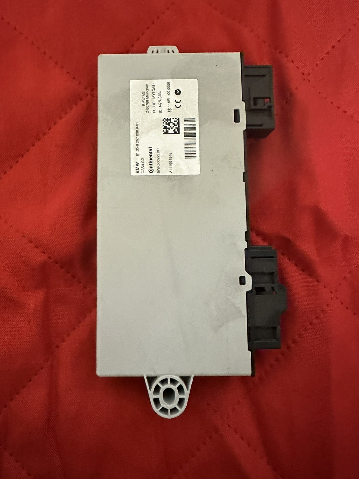 11-12 BMW 535i 535iGT X3 3.0L N55 ENGINE DME CAS-4 MODULE KEY SET OEM 7629420