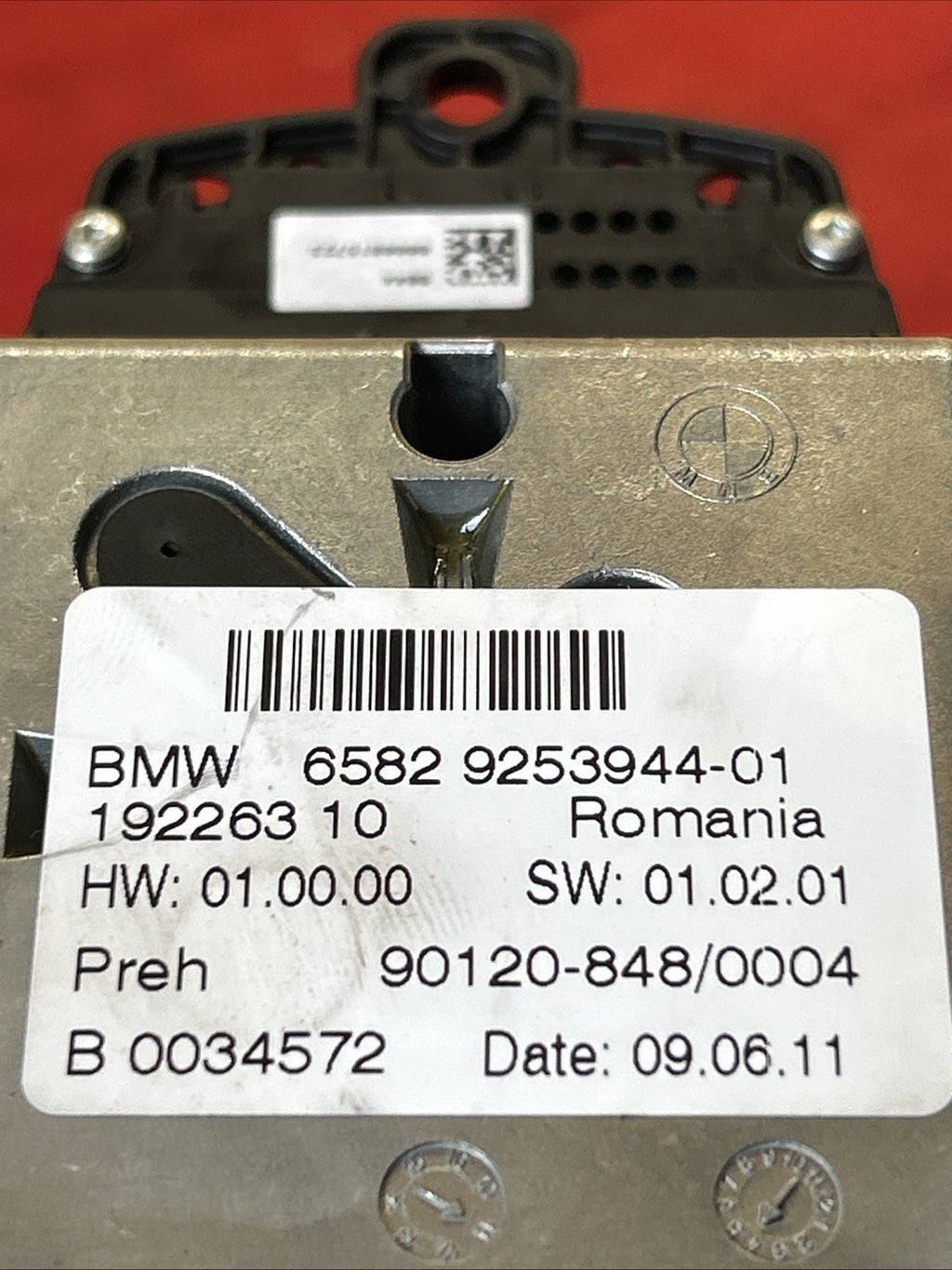 BMW /F01 F10 F20 F30 F25 F48 iDrive CIC Controller 4PIN Switch Joystick 9253944