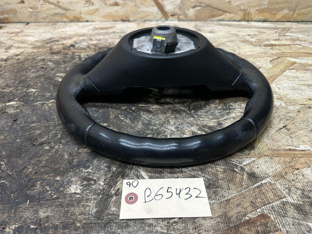 BMW 2006-2013 E9X 3 SERIES BLACK SPORT LEATHER STEERING WHEEL OEM 3051626
