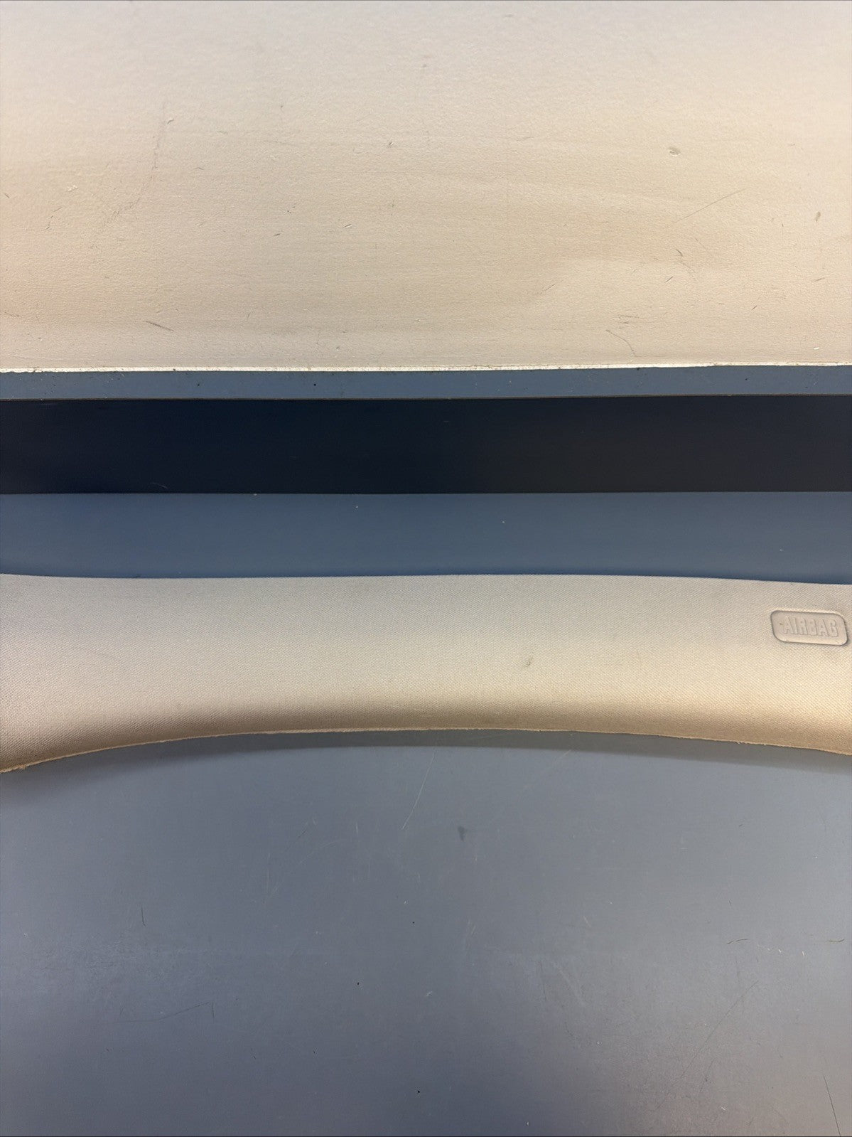 BMW E90 Series 4dr Front Left A Pillar Cloth Trim 7058332 GRAY