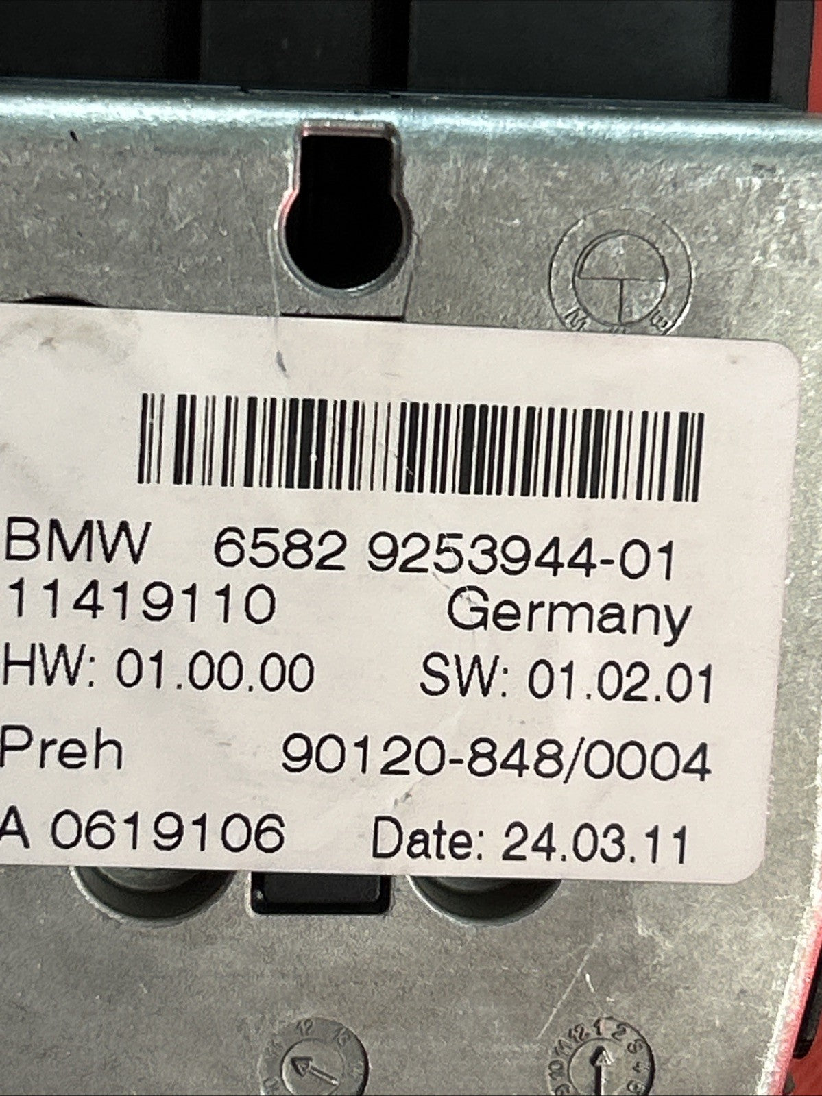 BMW /F01 F10 F20 F30 F25 F48 iDrive CIC Controller 4PIN Switch Joystick 9253944