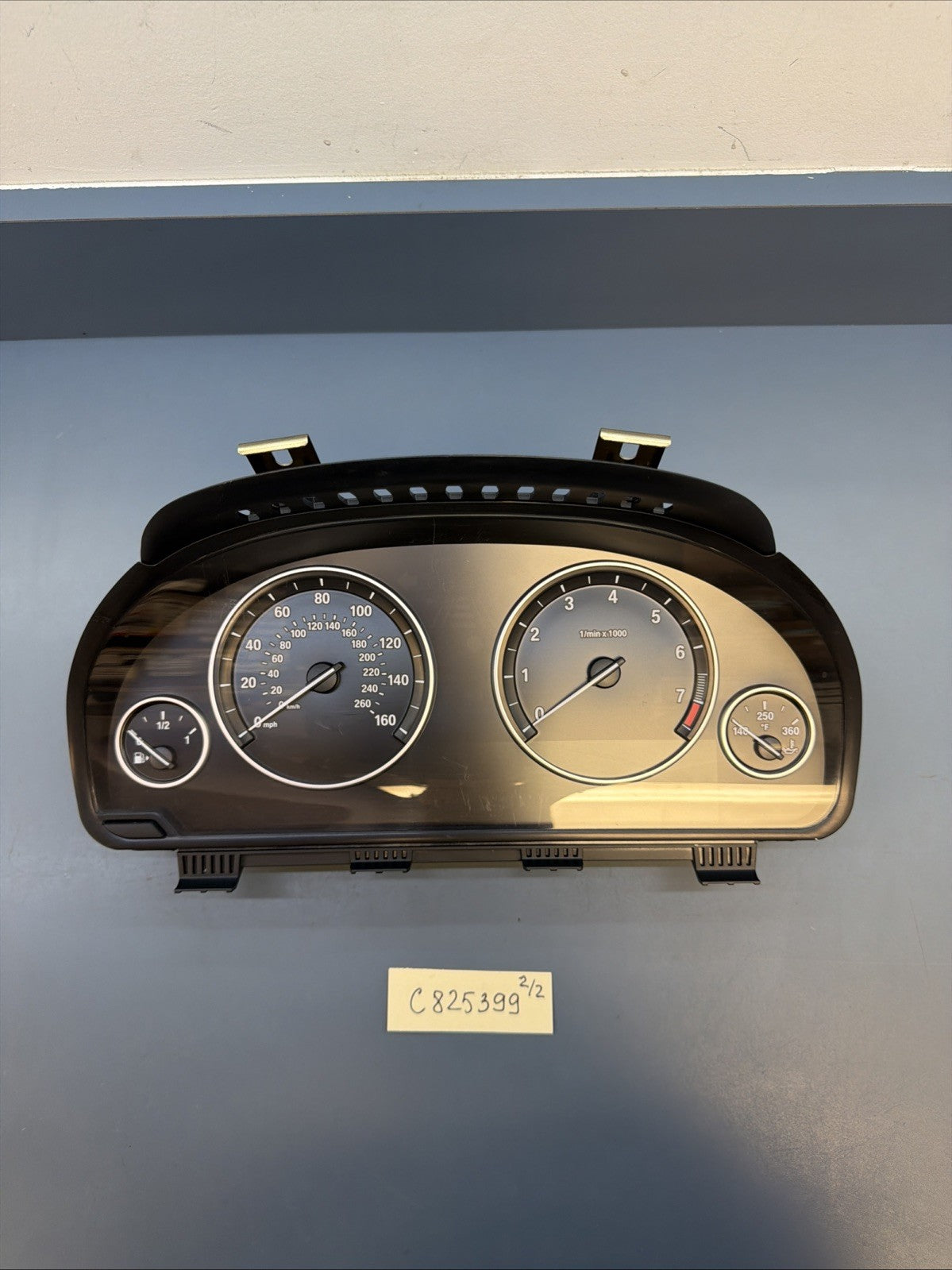 11-13 BMW F10 550i  Dashboard Instrument Gauge Cluster Speedometer 9291412