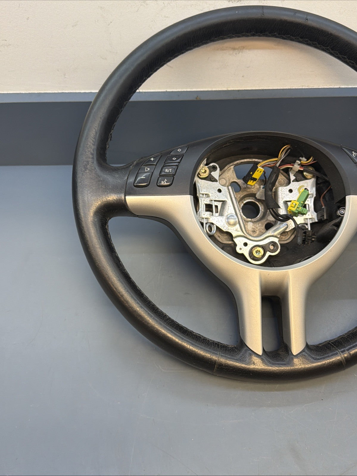BMW OEM Leather Sport steering wheel E38 E39 E46 E53 dual stage 3385E531