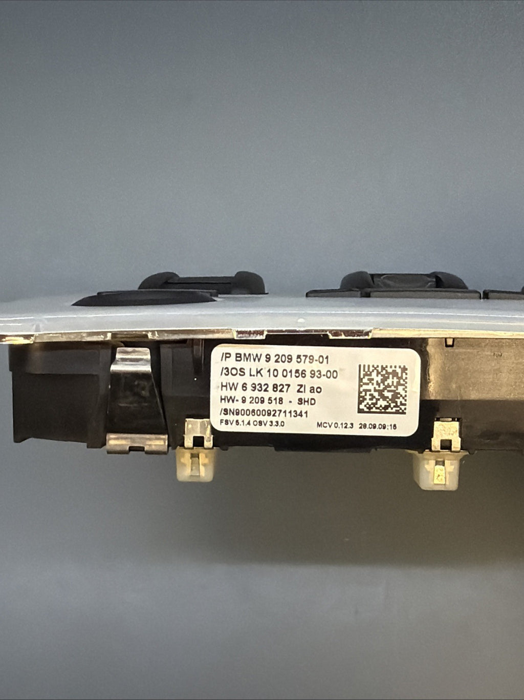 2007 - 2011 BMW 328I Front Overhead Dome Light W/ Sunroof Switch 9209579 OEM