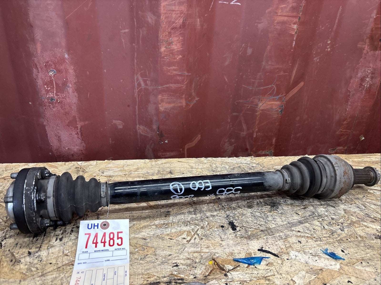 BMW OEM CV AXLE REAR LEFT  5 SERIES E60 USED N54 ENGINE 2003-2010 3320 7572419