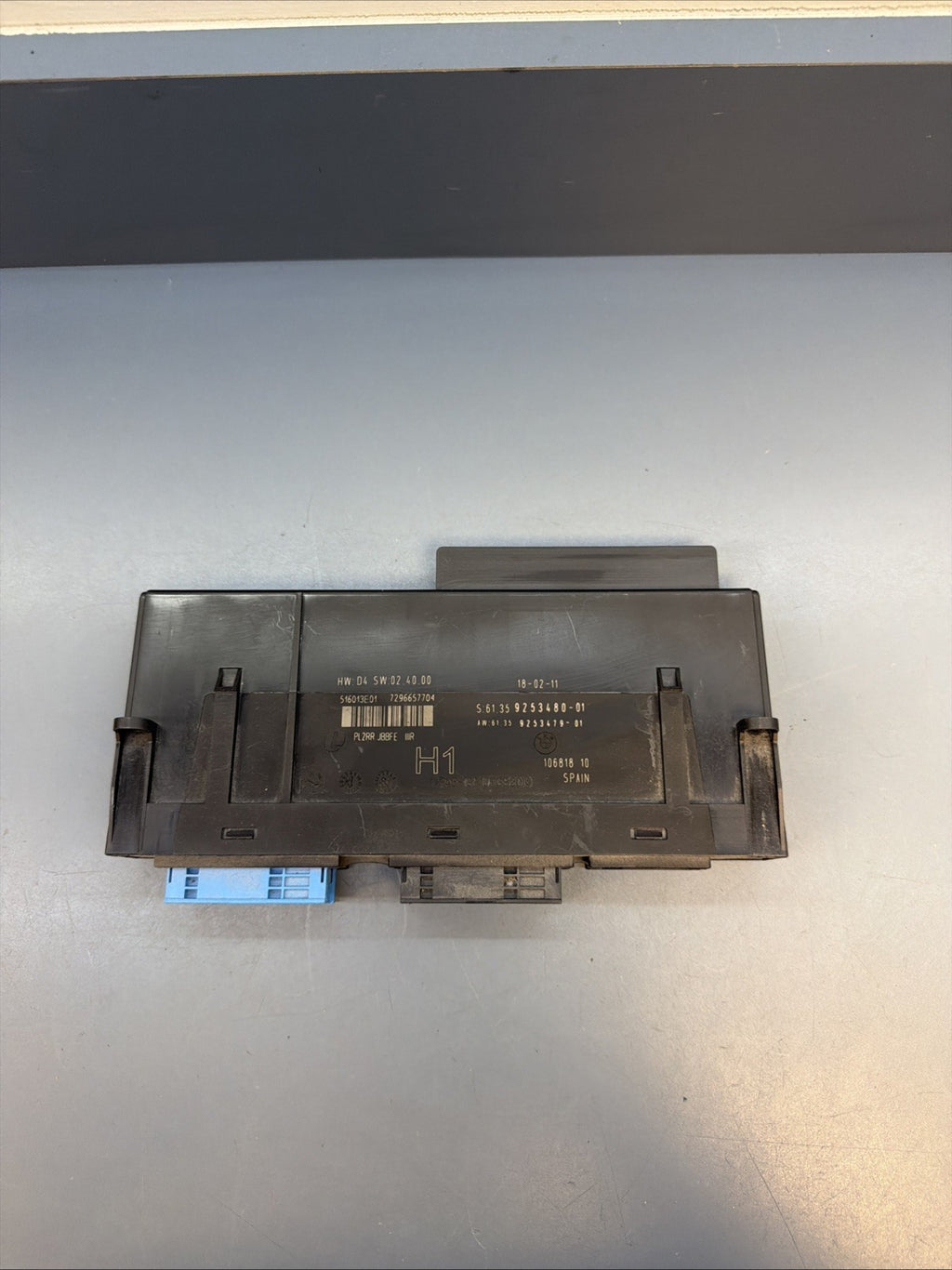 BMW Body Control Module H1 PL2RR 3 Series E90 E91 E92 E93 9253480