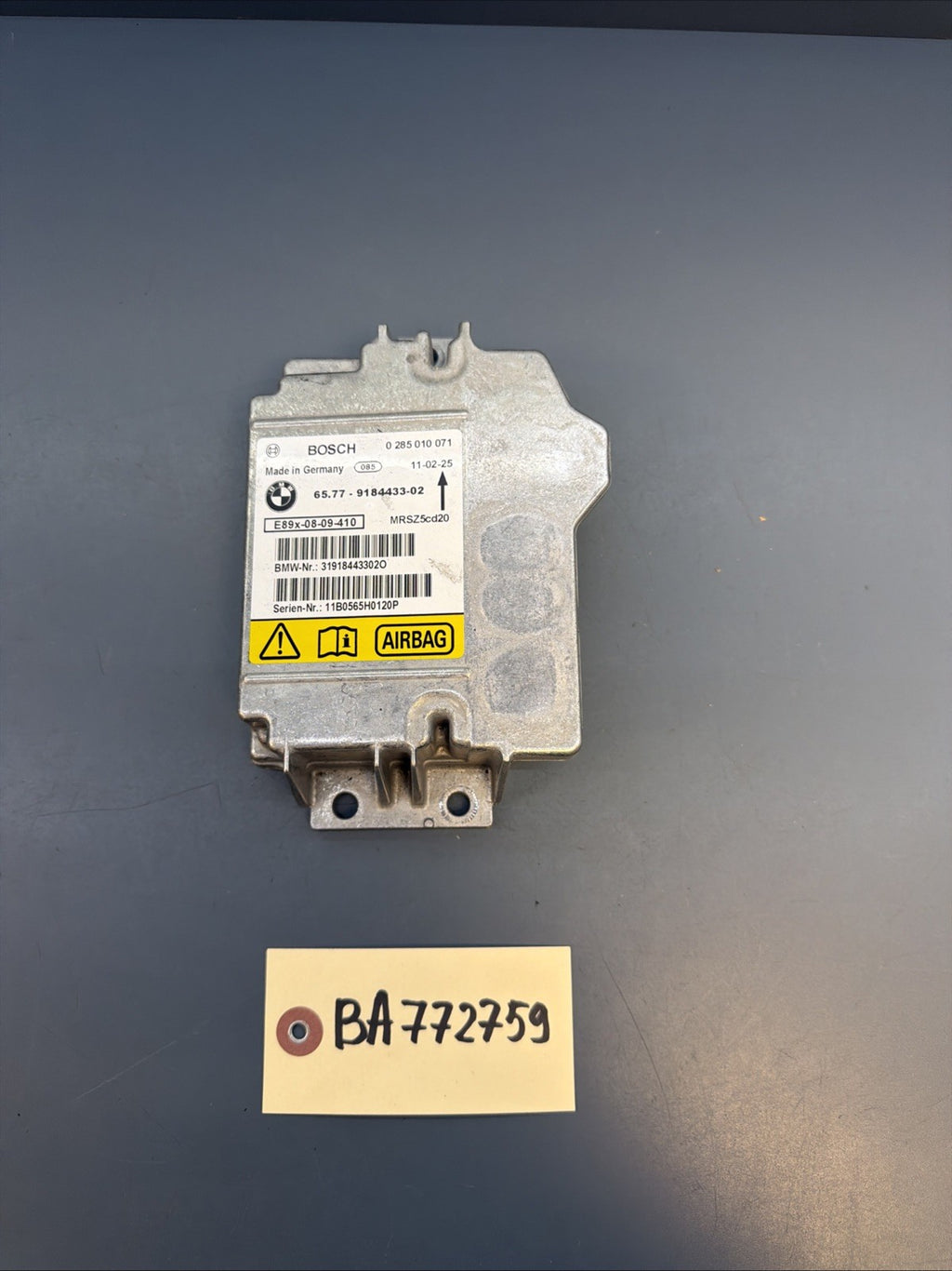 2007-2011 BMW 3 Series E90 328 335 Control Module Unit OEM 65779184433