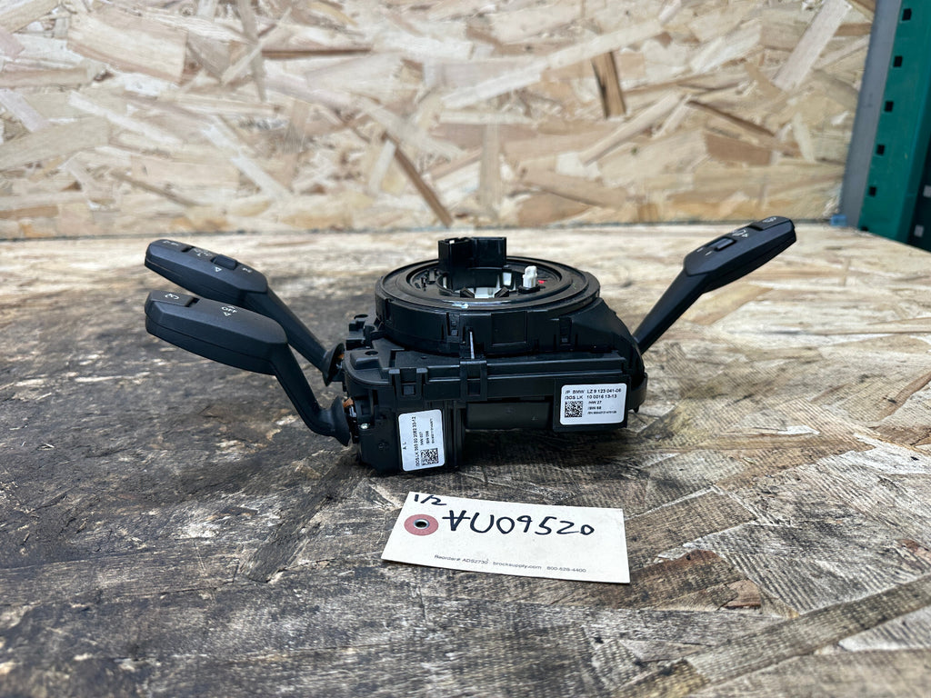 BMW 07-13 1/3 SERIES STEERING COLUMN SWITCH CLUSTER+CLOCK SPRING OEM 9123041