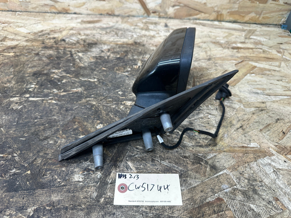 BMW 2006-2010 E60/E61 LCI RIGHT PASSANGER SIDE MIRROR BLACK OEM 7043437/7038344