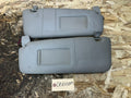 BMW 2004-2010 E60 GRAY SUN VISOR SET OF 2pc OEM 51168248552+51168248553