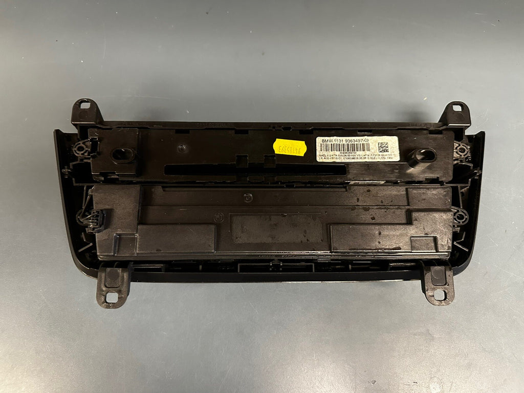12-16 BMW F22 F30 F32 AC HEATER CLIMATE CONTROL RADIO SWITCH PANEL OEM 9363497