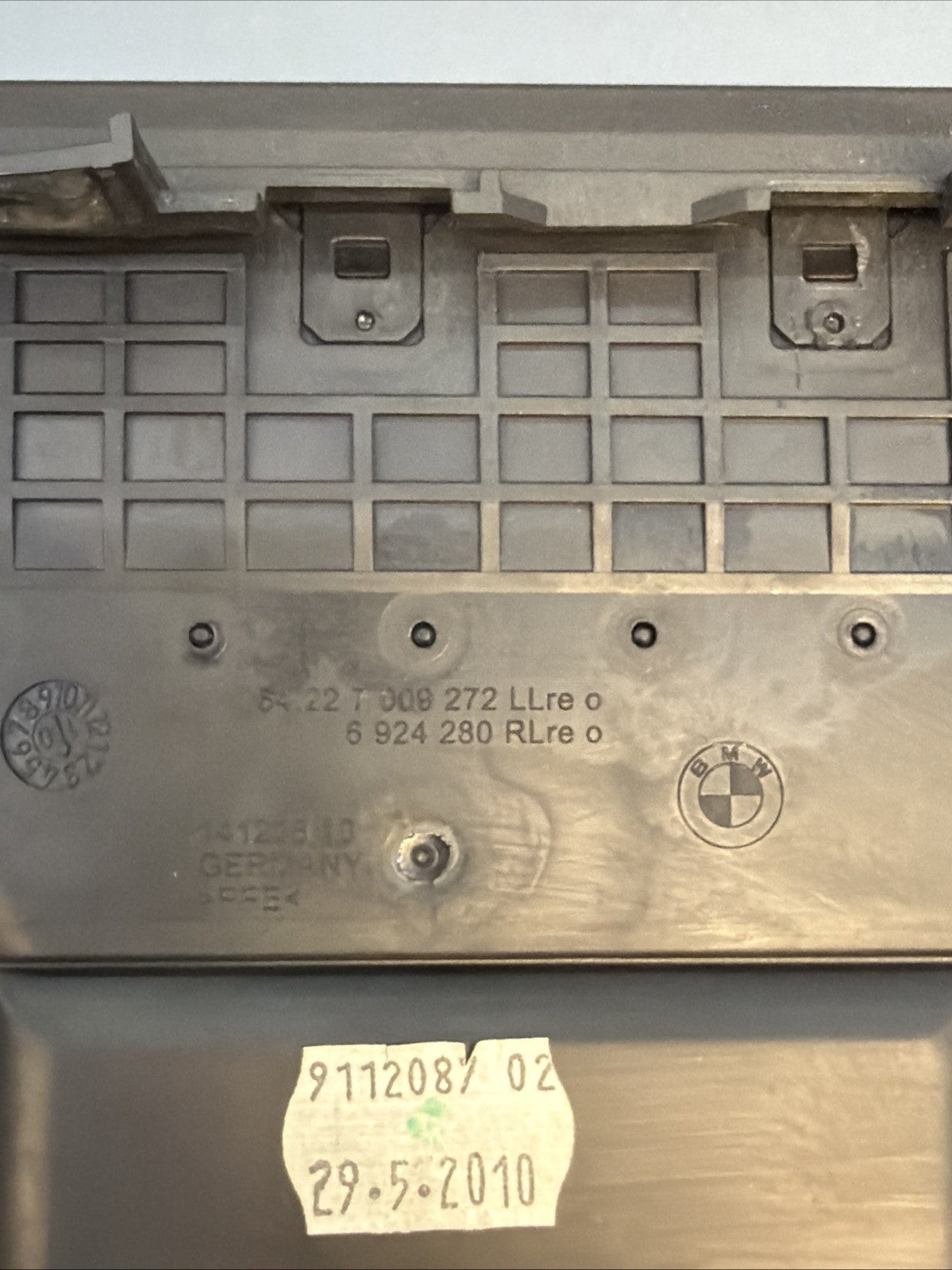 2006-2010 BMW E63 E64 M6 DASH FRONT RIGHT A/C AIR VENT GRILLE 7009272