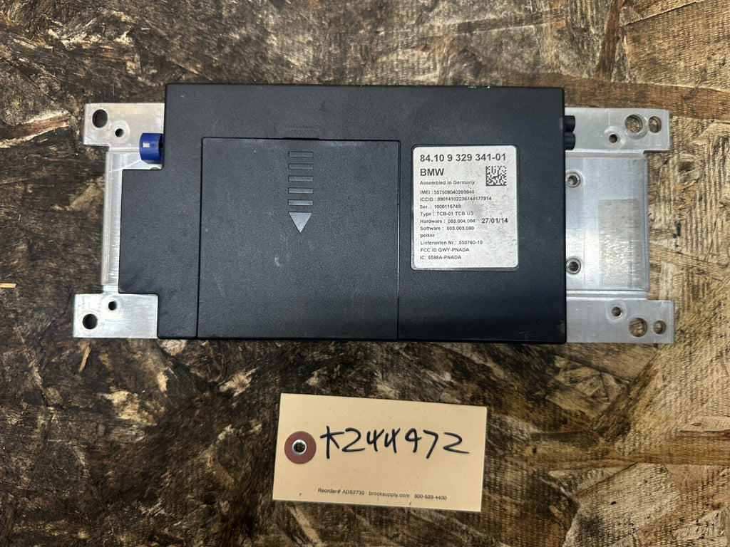 BMW 2010-2019 F25 F30 F32 BLUETOOTH TELEMATICS CONTROL MODULE OEM 9329341