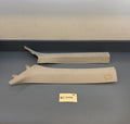 07-13 BMW E92 M3 COUPE FRONT A PILLARS TRIMS OEM Gray 7117468 7117467