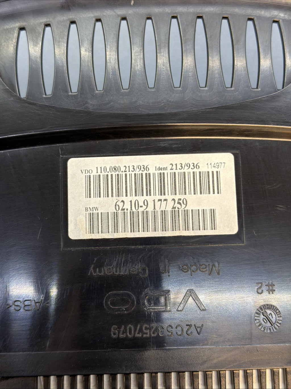 2008 - 2010 BMW E61 535I 535XI FRONT SPEEDOMETER INSTRUMENT CLUSTER 9177259 167K
