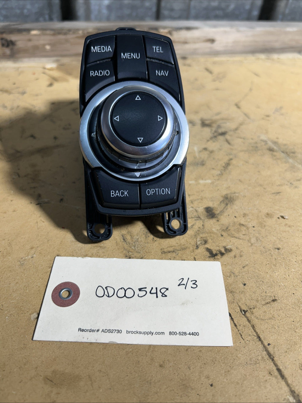 11-17 BMW F20 F30 F10 F25 135 335 RADIO NAVI CIC CONTROLLER KNOB IDRIVE 9267955