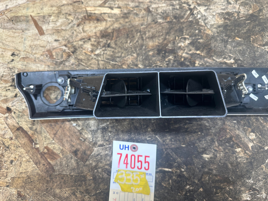 BMW 05-13 E90 3 SERIES RIGHT DASH VENT TRIM ALUMINUM OEM 9147391