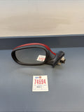 09-11 BMW E90 328i 335i Front Left Driver Side Mirror Assembly 7182695 OEM Red
