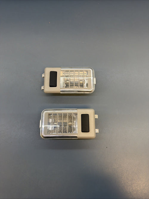 00-10 BMW X3 E83 X5 E53 Rear Interior Reading Light Lamp Set of 2 6962036 GRAY