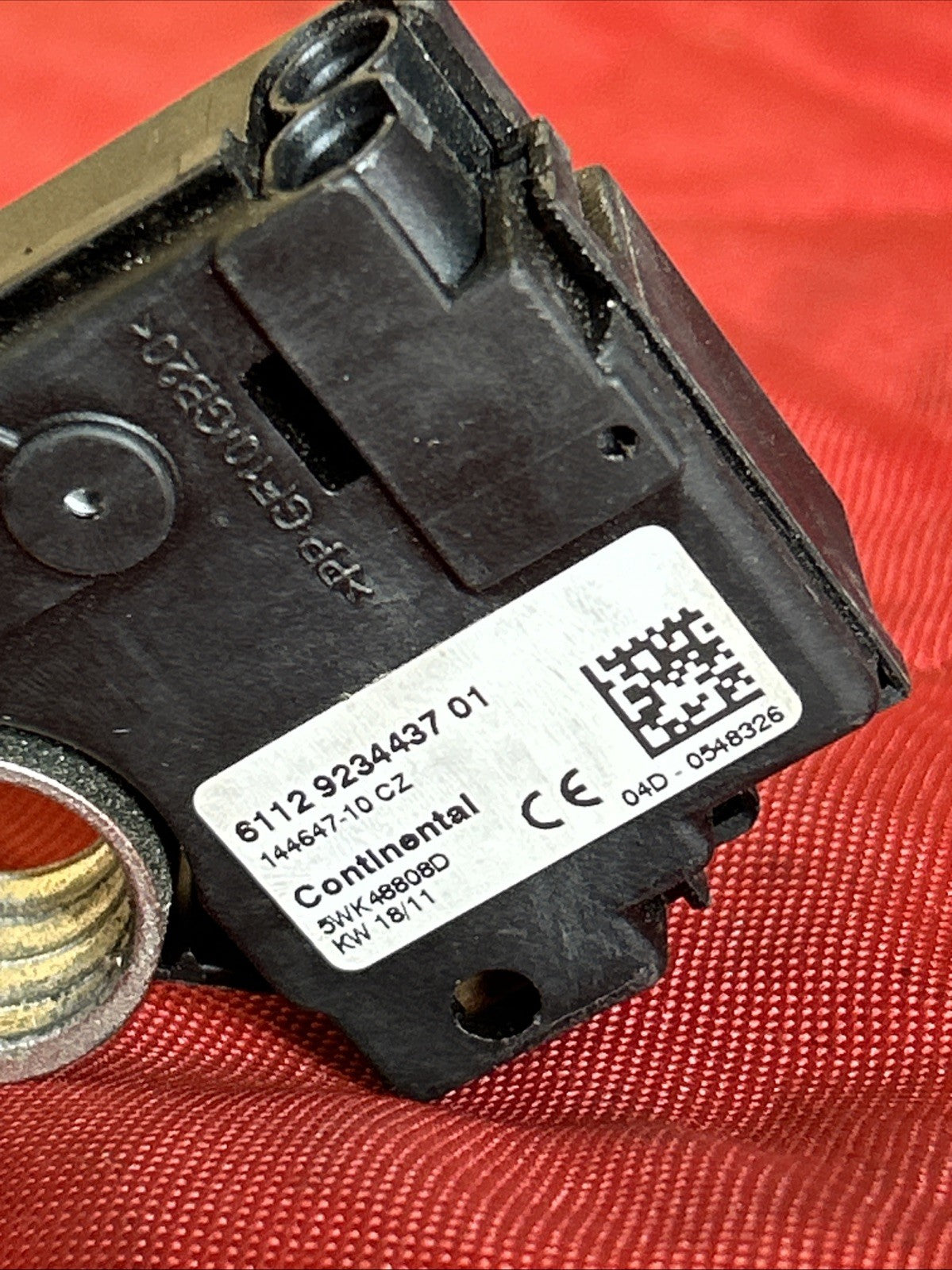 10-19 BMW F10 F12 F07 F06 F25 NEGATIVE BATTERY TERMINAL CONNECTOR 9234437