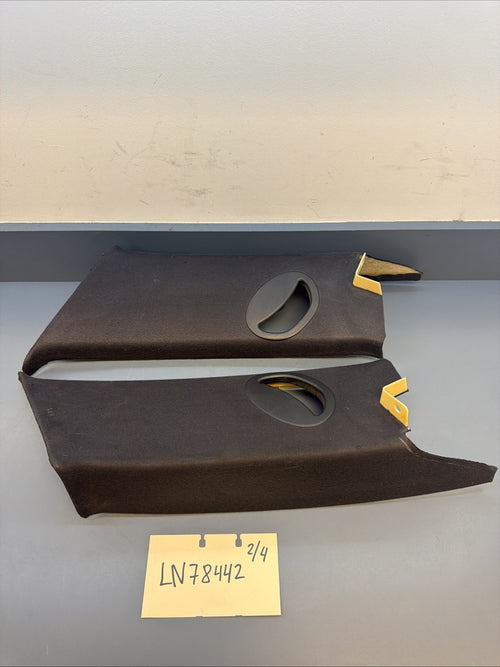 00-06 BMW X5 E53 3.0 4.4 4.6 4.8 C Pillar Black Rear Trims 7056347 7056348 PAIR