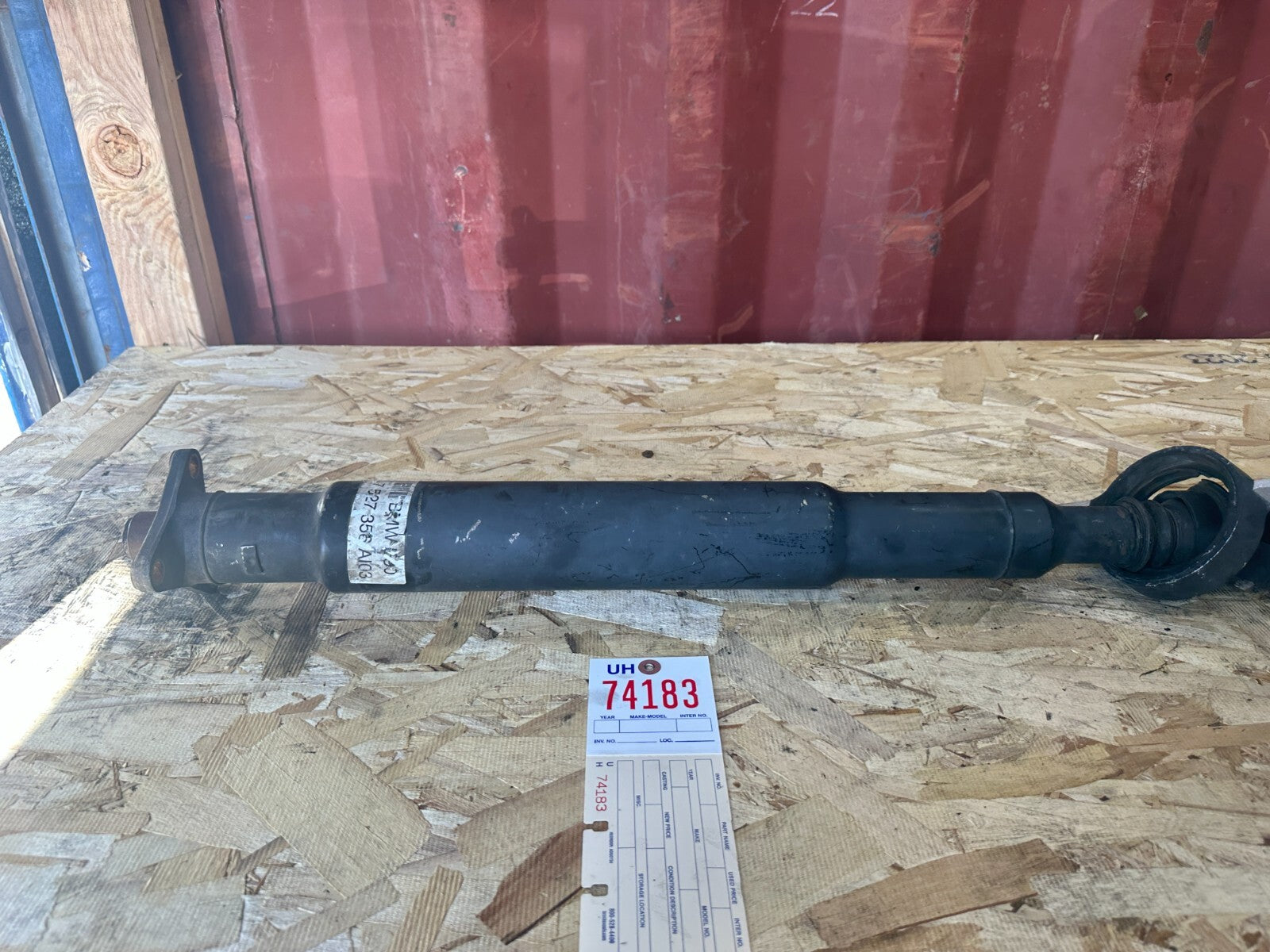 OEM BMW REAR DRIVESHAFT FITS MANUAL 06-12 E9X 330 7527356