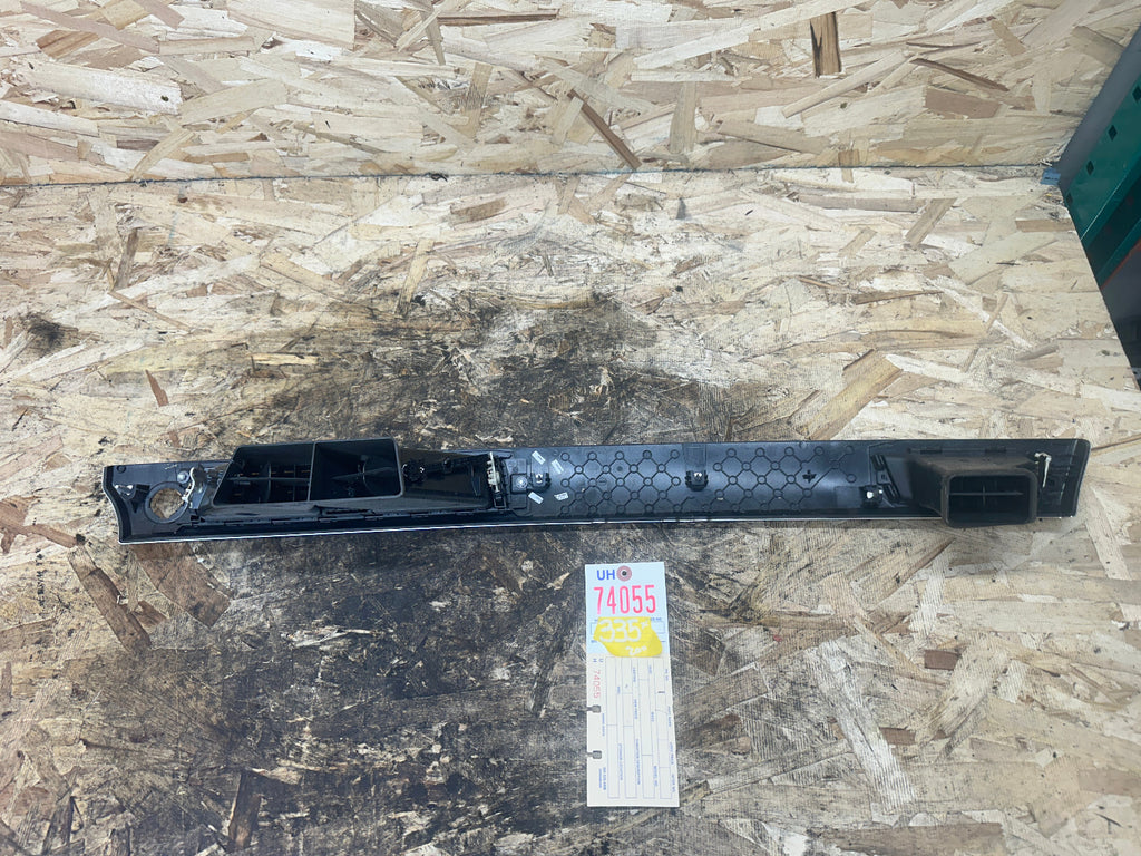 BMW 05-13 E90 3 SERIES RIGHT DASH VENT TRIM ALUMINUM OEM 9147391