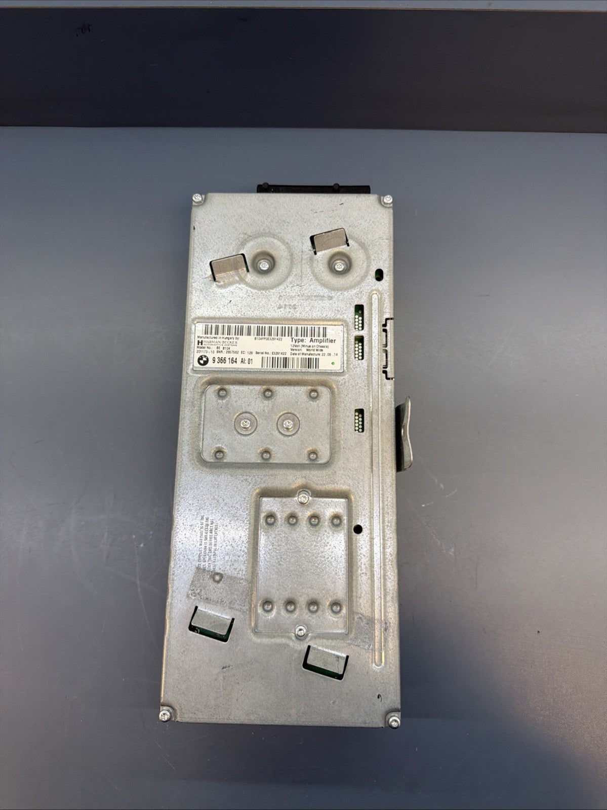2014 -2019 BMW Harman Becker 9366164 Amplifier AMP X3 X4 X5 X6 B104 3 4 F30