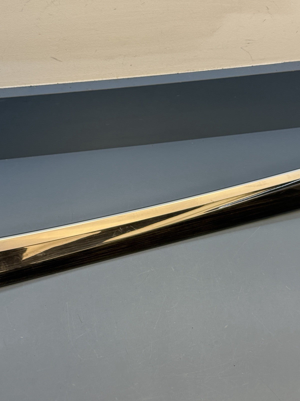 11-16 BMW F10 528i 535i 550i Fineline Front Driver Side Wood Door Trim 7225547